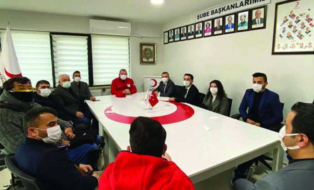 Mustafa Keskin Ziyaretlerini Sürdürüyor