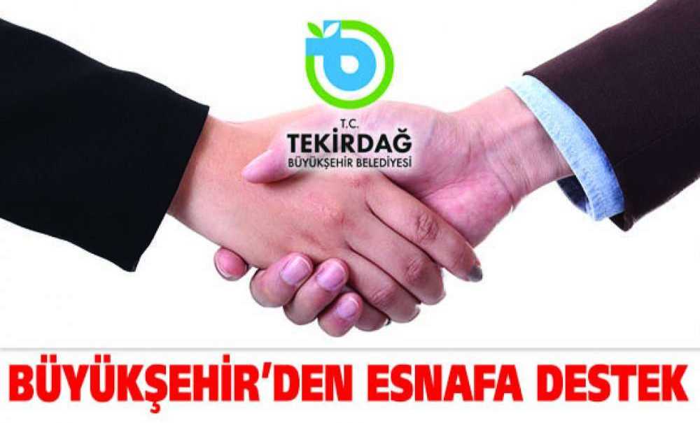 Büyükşehir'den Esnafa Destek