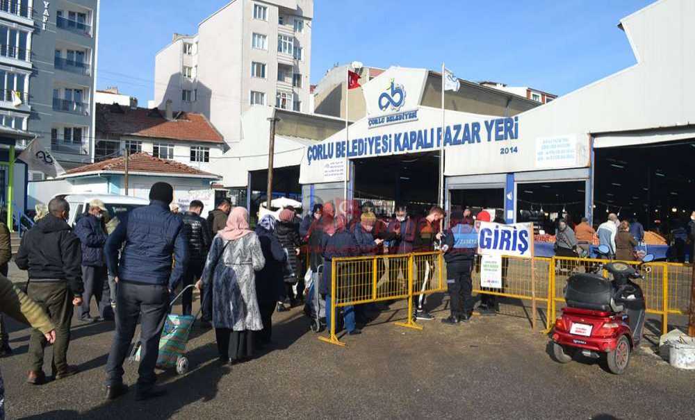 Pazar Yerlerindeki Tedbirler Sürüyor