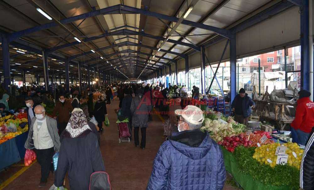Pazar Yerlerindeki Tedbirler Sürüyor