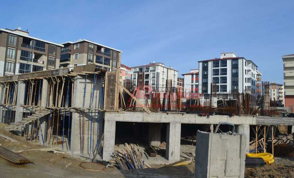 Ertuğrul Gazi Camii'nin İnşaatı Tüm Hızıyla Sürüyor