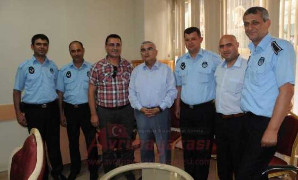 5 Zabıta Personeli Terfi Etti