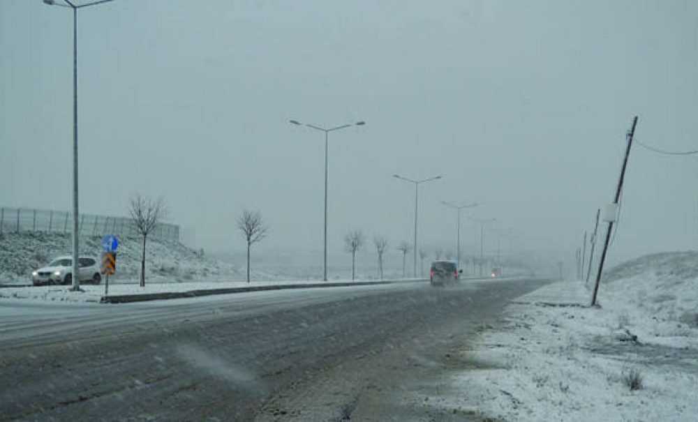 Çorlu Beyaza Büründü