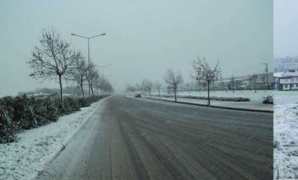 Çorlu Beyaza Büründü