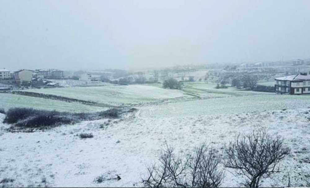 Çorlu Beyaza Büründü