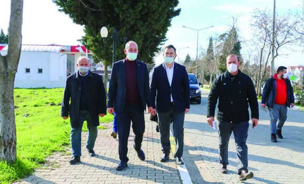 Başkan Ata'dan Esnaf Ziyareti