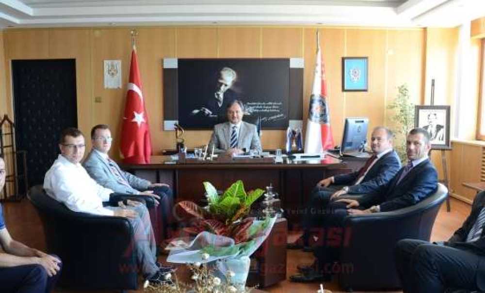 Çorlu Gazeteciler Derneği'nden Tekirdağ Ziyaretleri