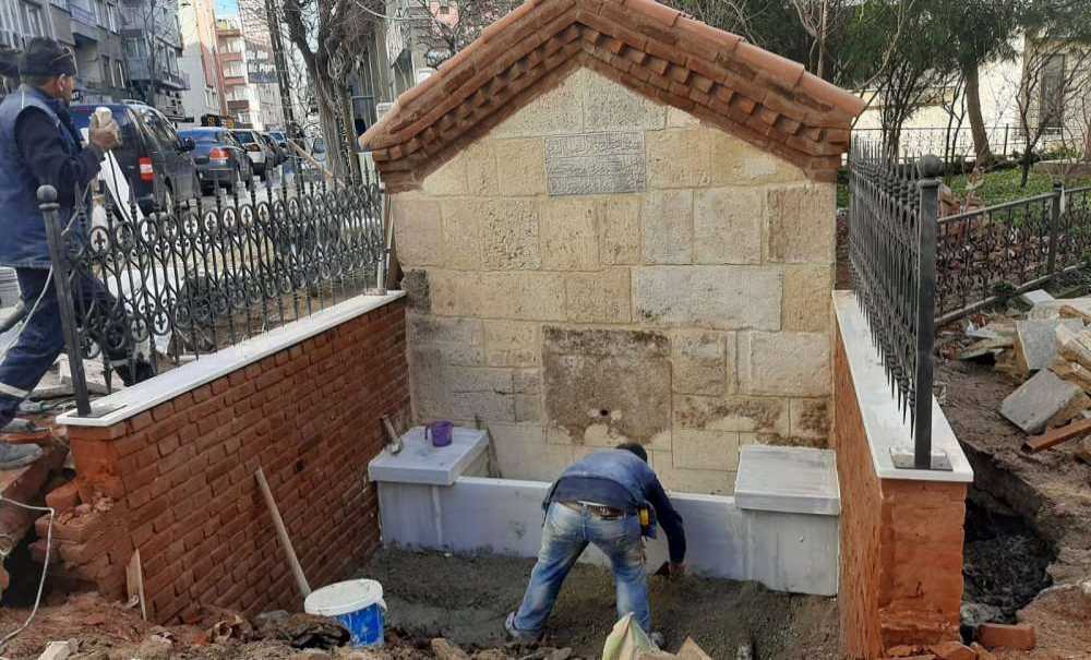 Tarihi Çukur Çeşme'nin Son Hali Ortaya Çıktı