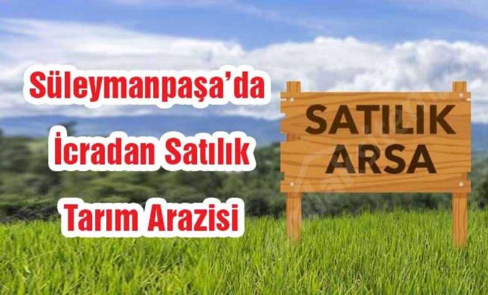 Süleymanpaşa'da İcradan Satılık Tarım Arazisi