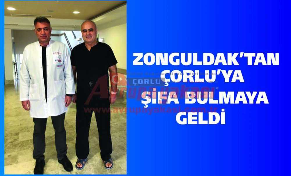 Zonguldak'tan Çorlu'ya Şifa Bulmaya Geldi