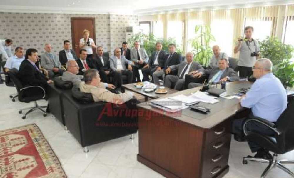 Çorlu Tso`dan Çorlu Belediye Başkanı Baysan'a Ziyaret