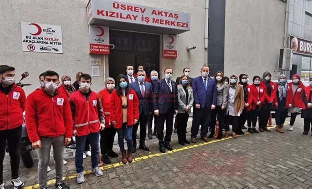Mustafa Yel, Kızılay Ve Tügva'yı Ziyaret Etti