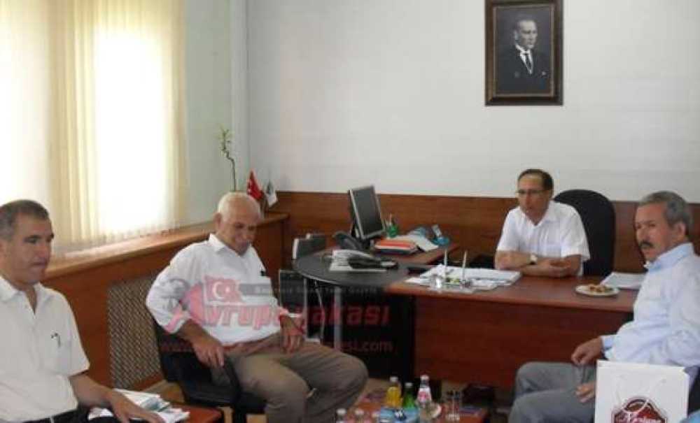 Çorlu Ziraat Odası`ndan Tmo Çorlu Ajans Amirliği`ne Ziyaret