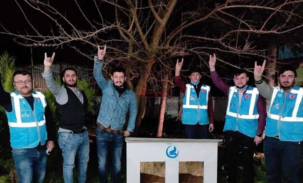 Ülkü Ocakları Sokak Hayvanları İçin Çalışma Yaptı