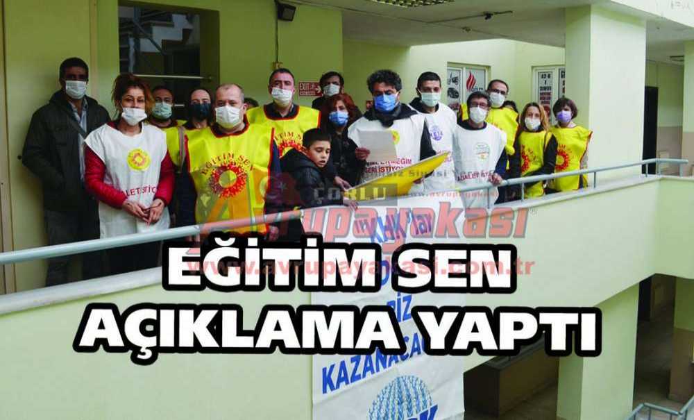 Eğitim Sen Açıklama Yaptı