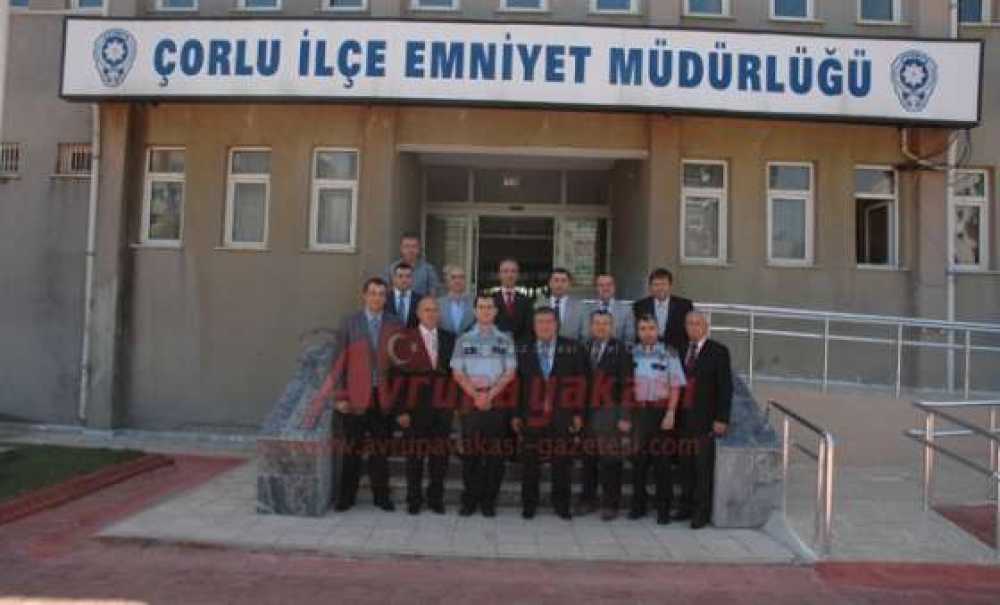 Çorlu Tso`dan Emniyet Ve Jandarmaya Ziyaret