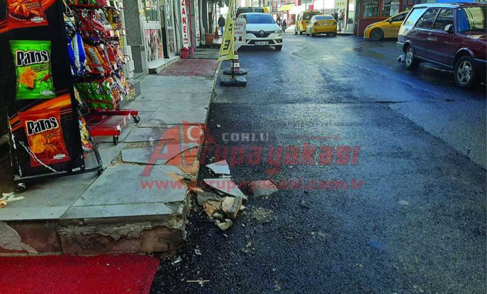 Çorlu'dan Kaldırım Manzaraları!!!