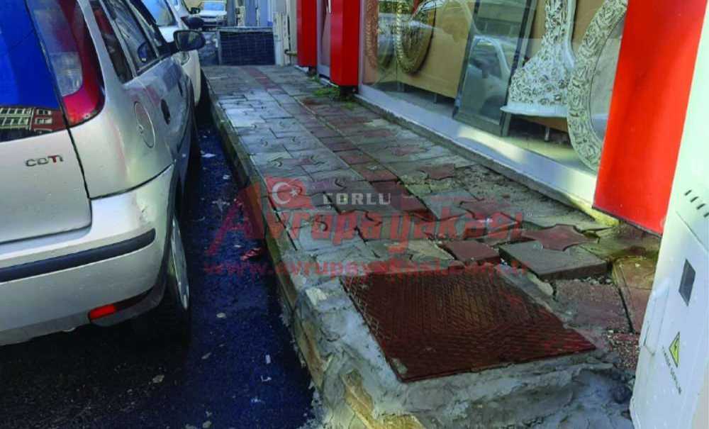 Çorlu'dan Kaldırım Manzaraları!!!