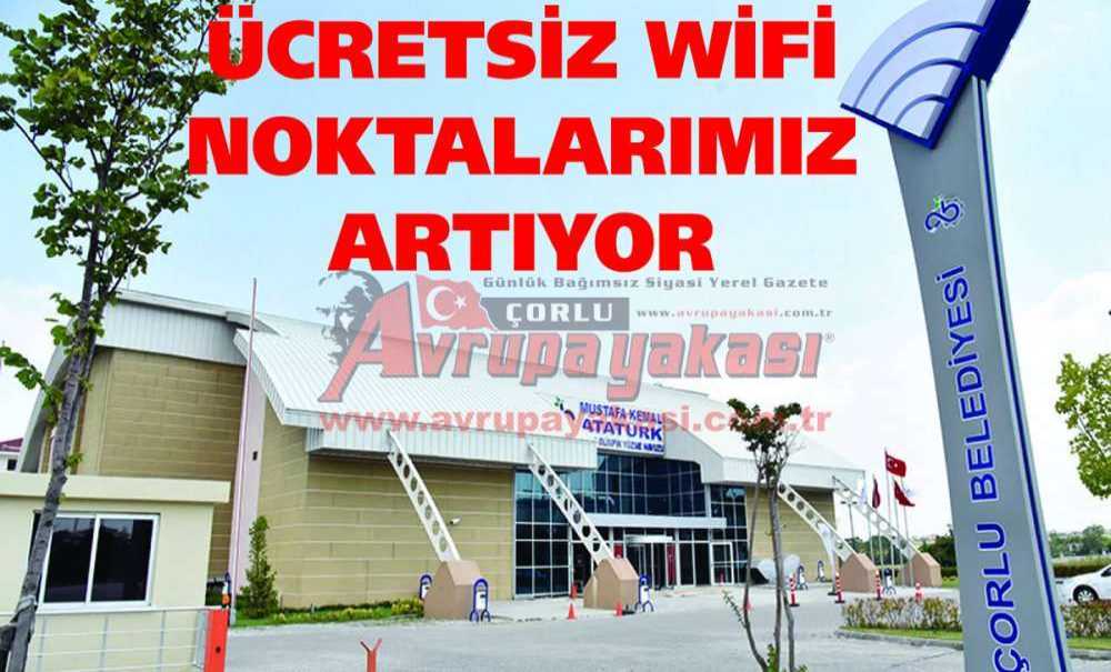 Ücretsiz Wifi Noktalarımız Artıyor