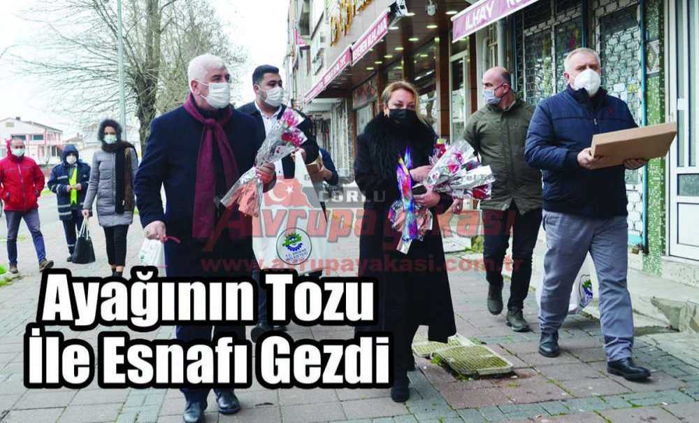 Ayağının Tozu İle Esnafı Gezdi