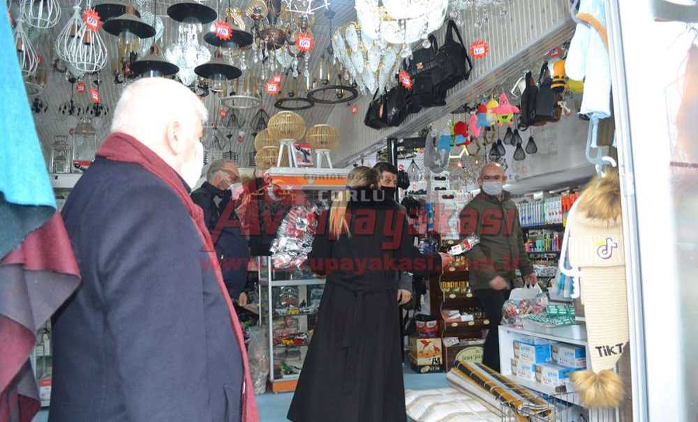 Ayağının Tozu İle Esnafı Gezdi