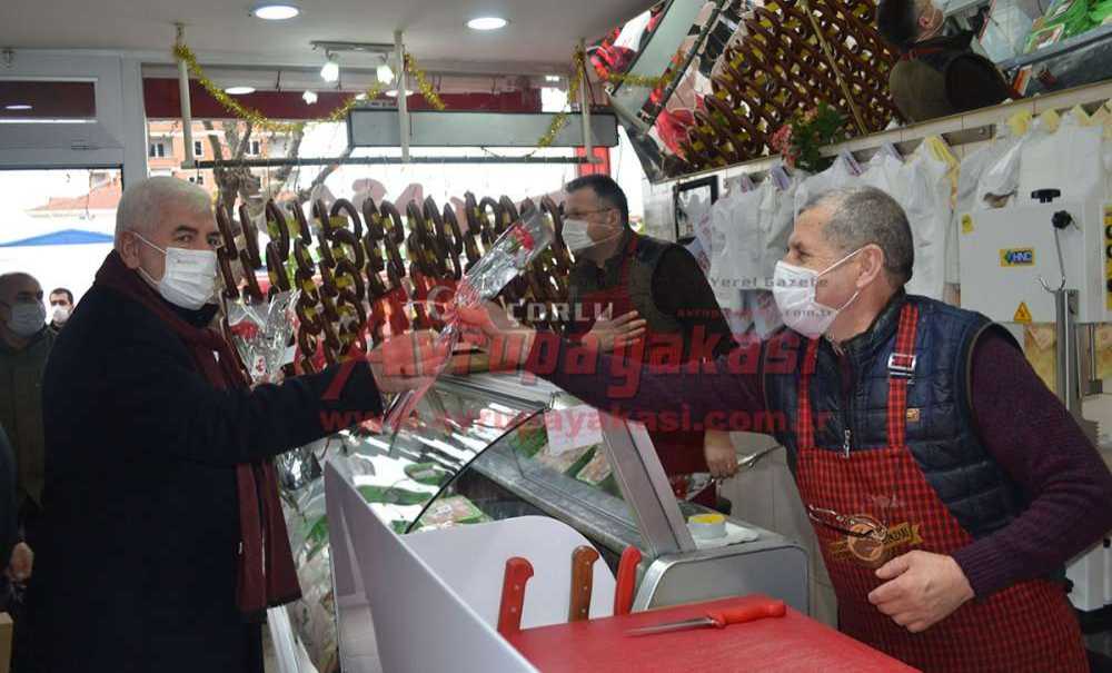 Ayağının Tozu İle Esnafı Gezdi