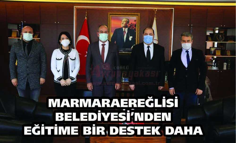 Marmaraereğlisi Belediyesi'nden Eğitime Bir Destek Daha