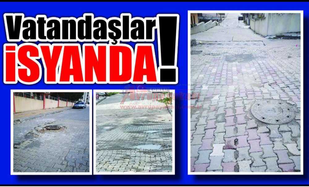 Vatandaşlar İsyanda, Fatura Çıkartılan Yolların Son Hali