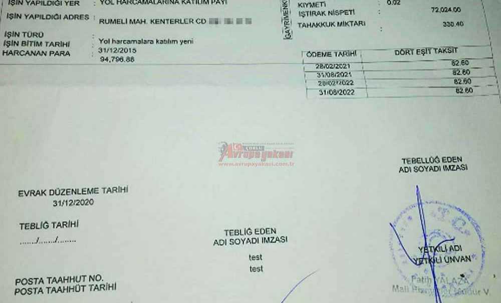 Vatandaşlar İsyanda, Fatura Çıkartılan Yolların Son Hali