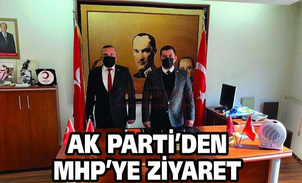 Ak Parti'den Mhp'ye Ziyaret