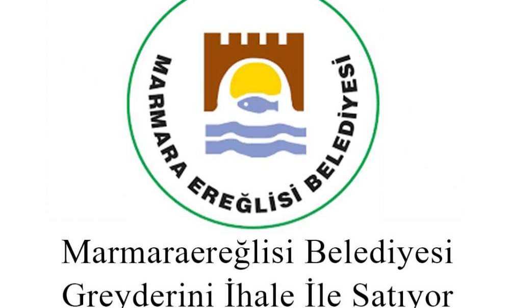 Marmaraereğlisi Belediyesi Greyderini İhale İle Satıyor