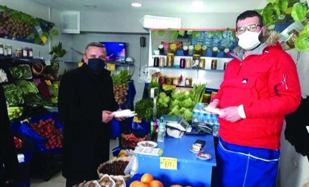 Ak Parti 100 Bin Maske Dağıtmayı Hedefliyor