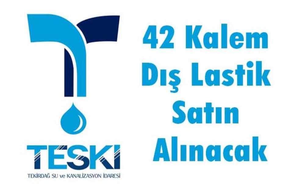 42 Kalem Dış Lastik Satın Alınacak