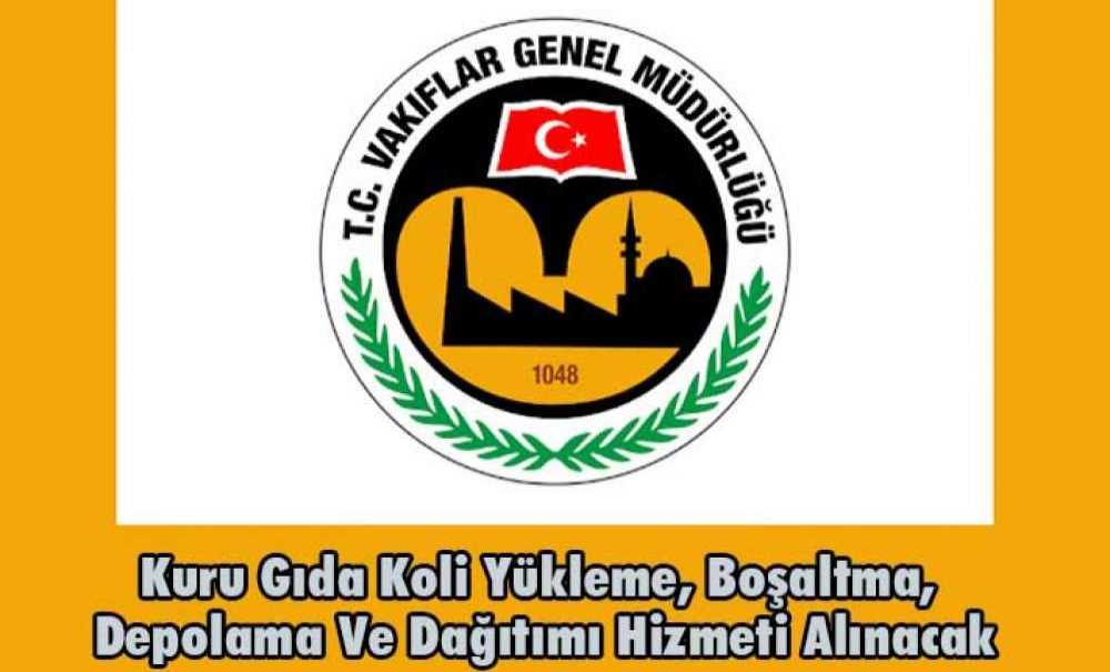 Kuru Gıda Koli Yükleme, Boşaltma, Depolama Ve Dağıtımı Hizmeti Alınacak