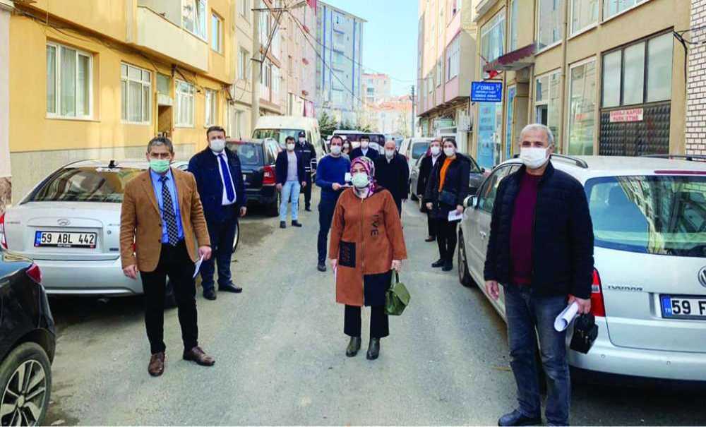 Muhtarlar Mahallerinde Yapılan Denetimlere Katıldı