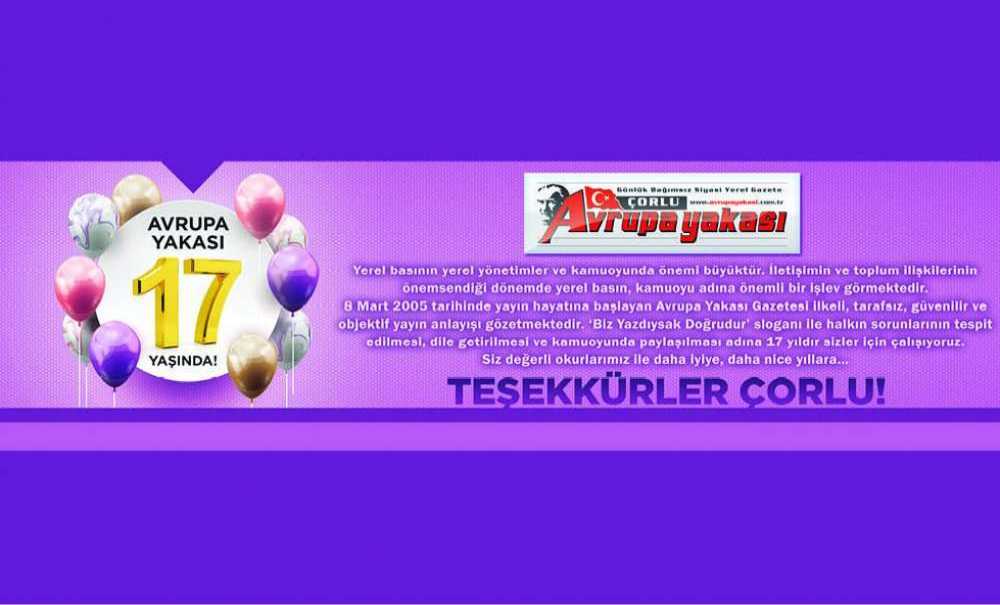 Avrupa Yakası Gazetesi 17 Yaşında