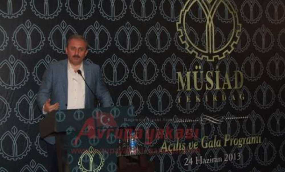 Müsiad Genel Başkanı Nail Olpak Çorlu'da