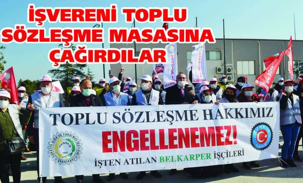 İşvereni Toplu Sözleşme Masasına Çağırdılar