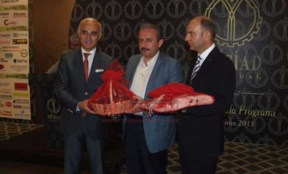 Müsiad Genel Başkanı Nail Olpak Çorlu'da