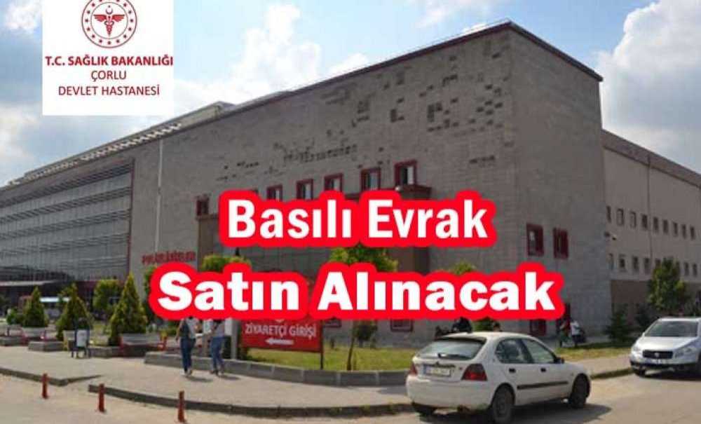 Basılı Evrak Satın Alınacak