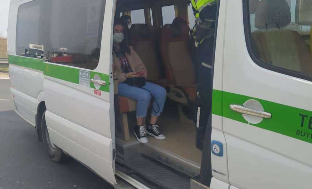 Otobüs Ve Minibüsler Denetlendi