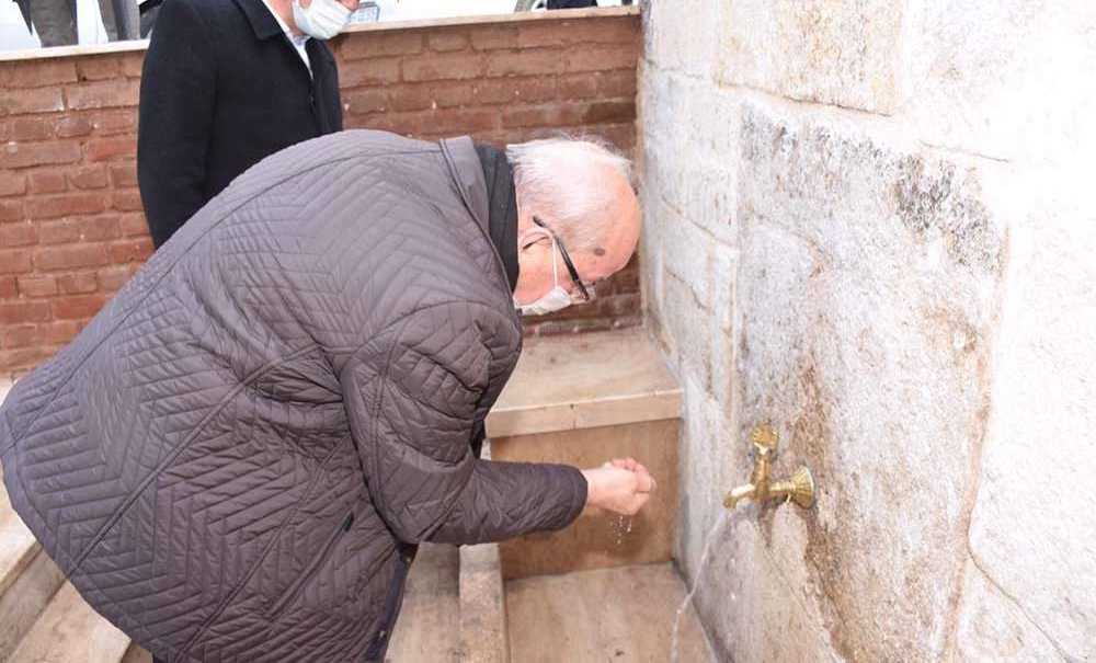 İlk Suyu Kadir Başkan İçti