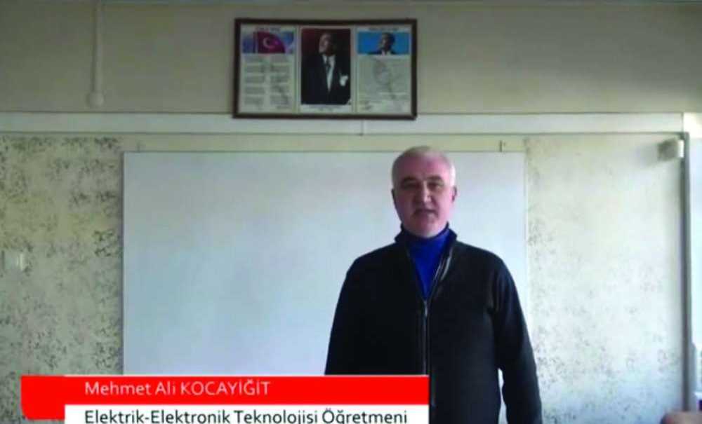 Çorlu Mesleki Eğitim Merkezi'nde Videolu Kutlama