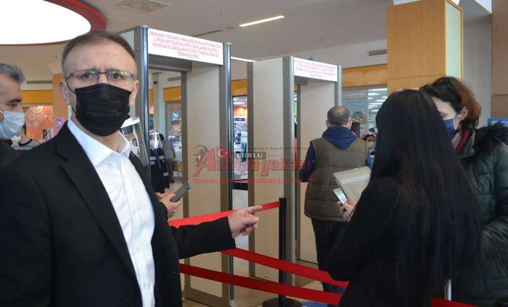 Kafe Ve Restoranları Denetleyen Çorlu Kaymakamı Cafer Sarılı, “Yüzde 50 Doluluk Ve Hes Kodu Sorgulama Önemli”