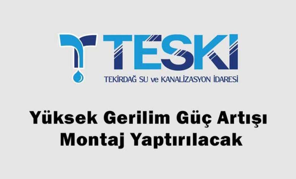 Yüksek Gerilim Güç Artışı Montaj Yaptırılacak