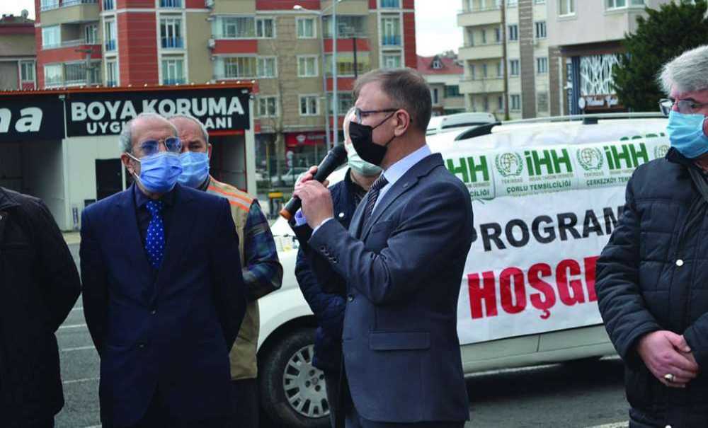 İhh'nın Yardım Tırı Yola Çıktı