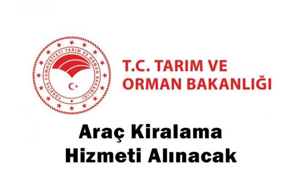 Araç Kiralama Hizmeti Alınacak