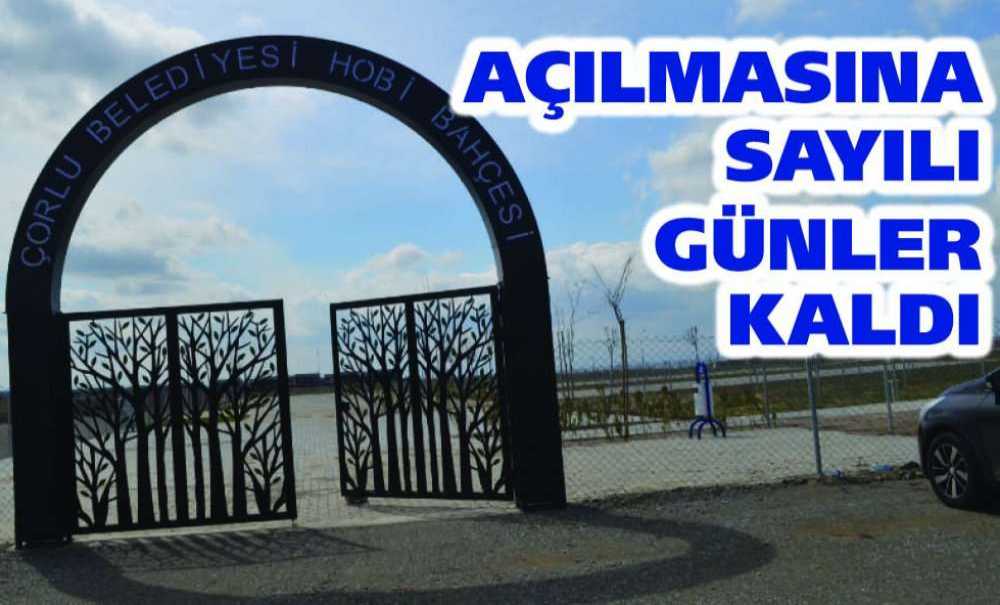 Açılmasına Sayılı Günler Kaldı