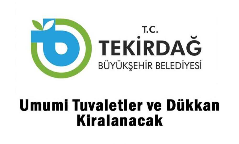 Umumi Tuvaletler Ve Dükkan Kiralanacak