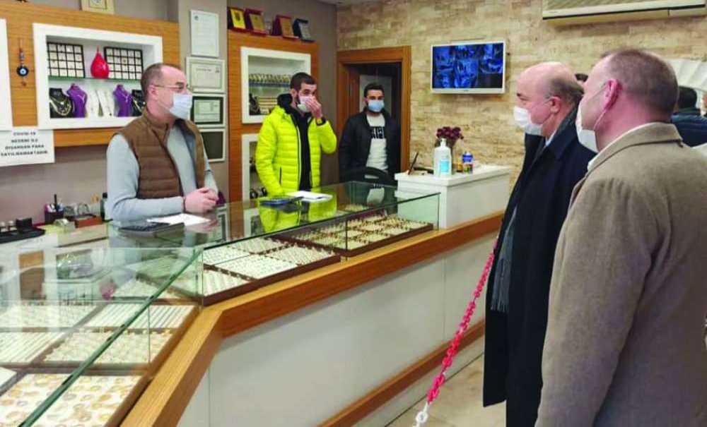 Chp Tekirdağ İl Başkanı Saygın, Ergene'yi Ziyaret Etti